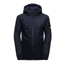 Jack Wolfskin Winterjacke Spirit 2L (wasser-winddicht, atmungsaktiv, robust) 2022 nachtblau Kinder (164-176)